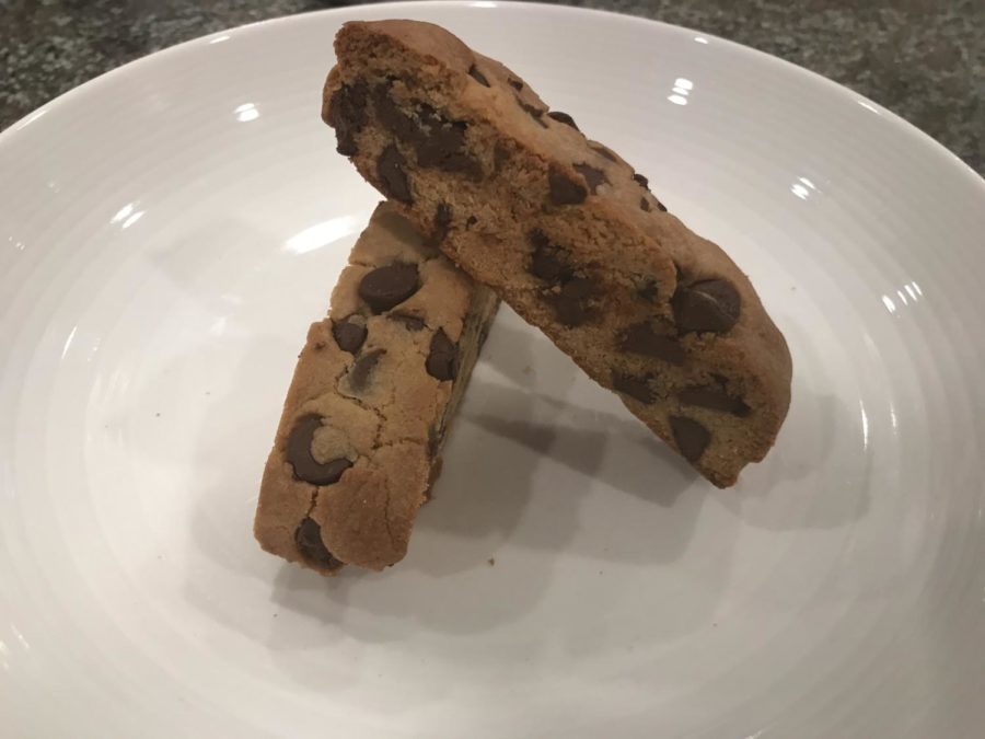 Chocolate Chip Biscotti is the perfect autumn treat and it goes well with almost any drink.