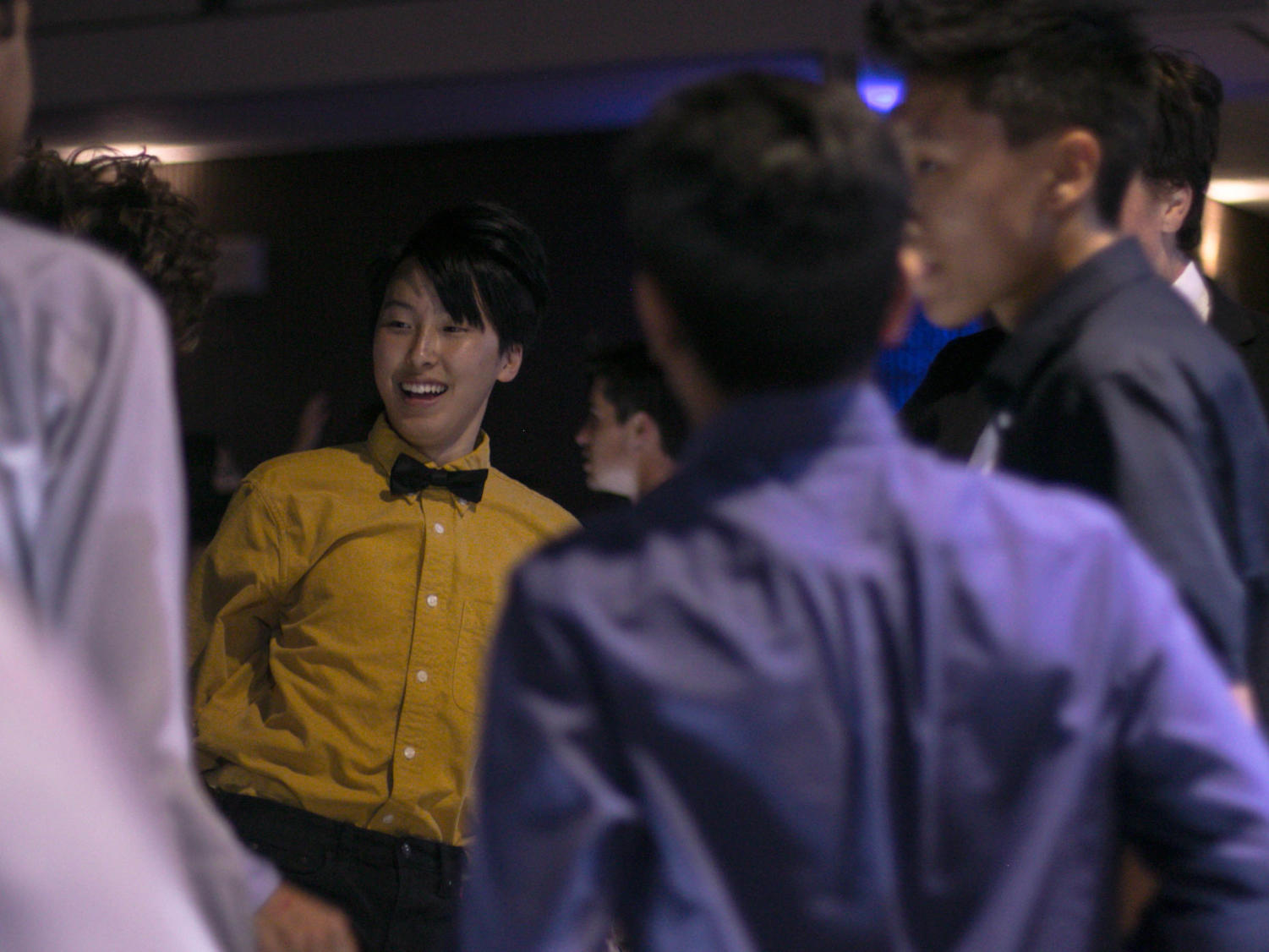 With a bigger ASB budget, students enjoyed the open atmosphere outside of the Student Union. ASb brought in a larger DJ setup, with spotlights, light towers and an entire food truck.