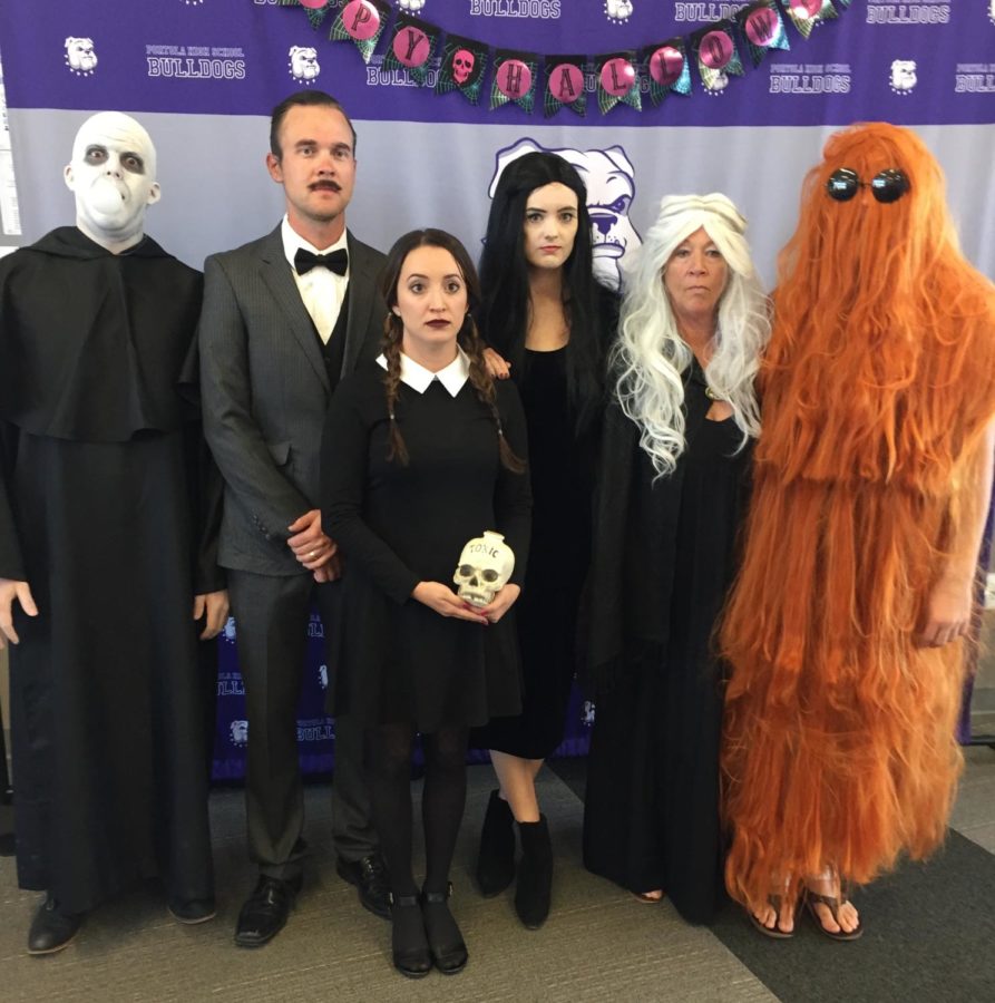 The macabre yet hilarious Addams Family was brought to life by the VAPA department.