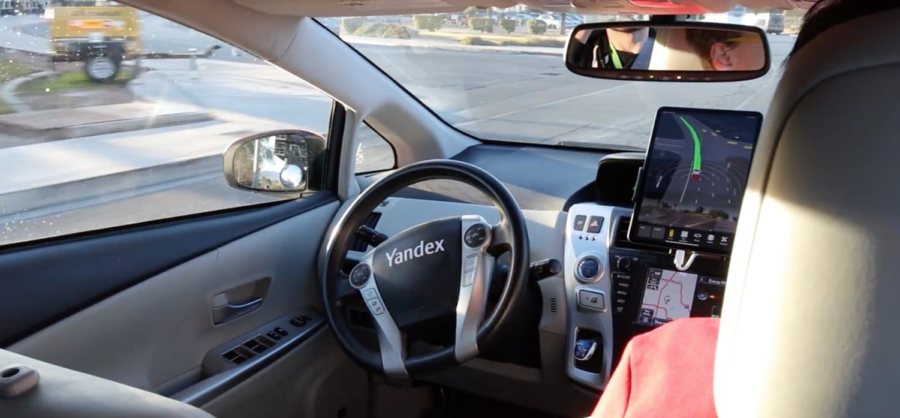 Among the many innovative releases of CES 2019, the self-driving taxi shows the sensor data recorded form the  iPad and cameras of the vehicle. 
