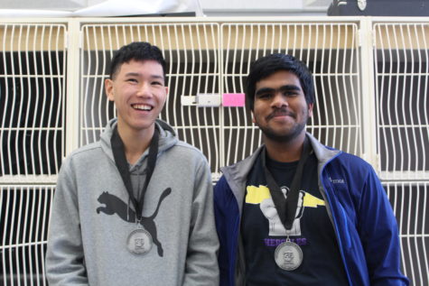 Juniors Jason Lee and Nishad Francis won their medals after a season of hard work, collaboration and dedication. 