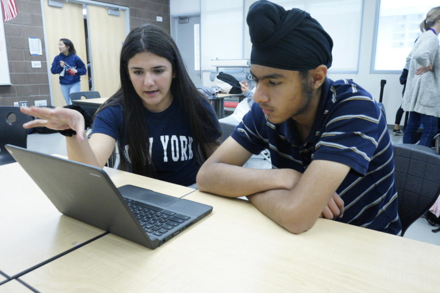 ASB students junior Ava Fakharpour and freshman Amitoj Singh weigh the detriments and benefits of changing tradition. The forum will open up more thoughts from the student body to aid in the final decision. 