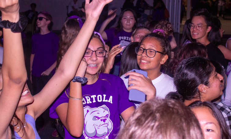 The dance served as a way to welcome the new freshman class, who were the largest group of the participants at the event, according to Francis.