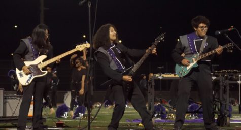 Guitarists sophomore Joaquin Goana and junior Jeffrey Mejia have practiced their instruments for many years, but bassist and junior Cinta Adhiningrat is a self-taught rising musician.