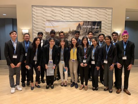 After months of preparation, the DECA team competes in its first competition in Anaheim where they competed against other schools located in Orange County.