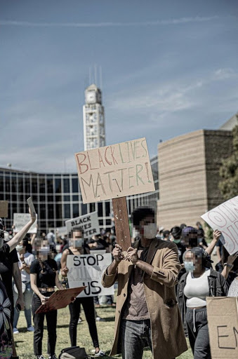 Protests in front of the Irvine City Hall and the Irvine Civic Center have continued for a fourth day since May 31.