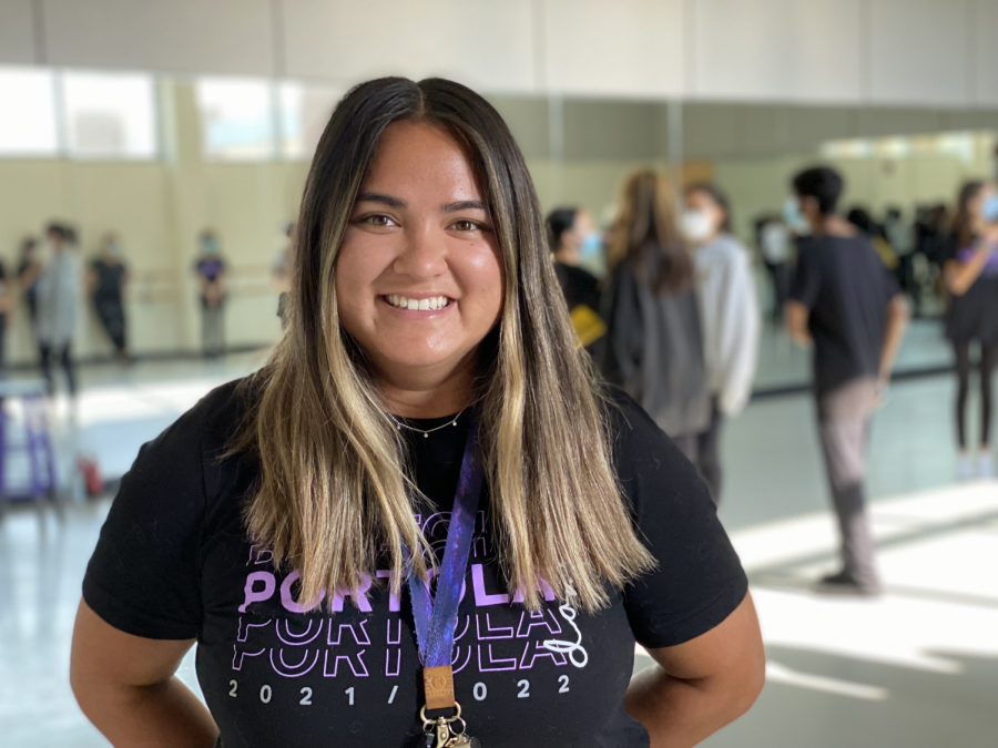 Though she’s coached Pep Squad since the 2018-19 school year, this year is Mackey’s first as a certified teacher at Portola. “Really, it was my first year being here that actually shifted my life plan. I started coaching here, and it made me want to become a teacher,” Mackey said.