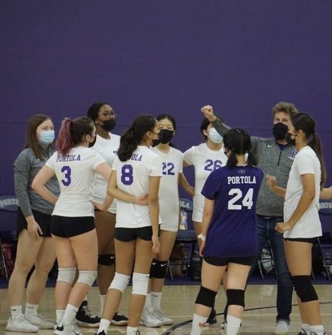 Alumna and assistant coach Faith DeNeve says her view of volleyball shifted after becoming a coach. “Becoming a coach has made me more aware of the harder choices like having to choose who plays, how much they play, when you need a timeout versus when you should just let the team push through,” DeNeve said. 