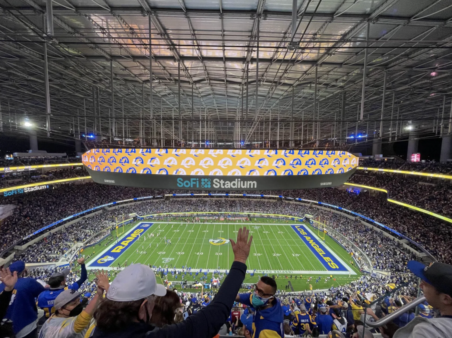 FAN PHOTOS: Best of Rams fans at SoFi Stadium for big Wild Card victory  over Arizona Cardinals