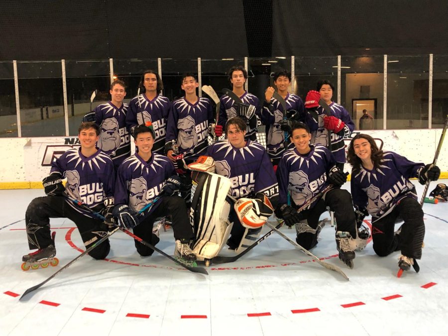 The Roller Hockey Club competed for the first time on Oct. 24 at The Rinks Irvine Inline against Edison High School.