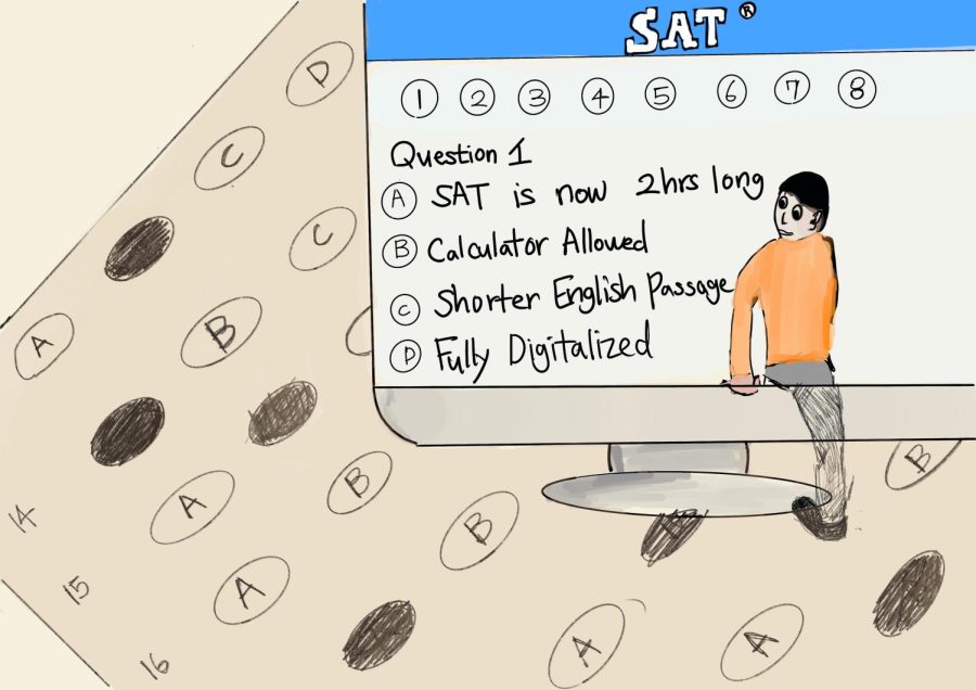 By digitizing its testing format, the SAT finally takes advantage of twenty-first century technology. The paper-and-pencil format contributed to a lot of stress for students, mainly because it was not reflective of what students were used to in regular classes, according to the New York Times.