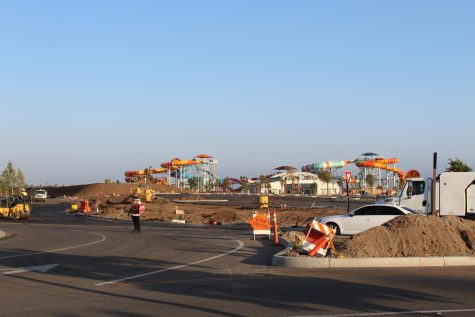 Parts of Great Park Boulevard are closed due to waterpark construction, which began last July. Though the park includes replicas of old rides at the original Wild Rivers such as Bombay Blasters and Switzer Falls, most attractions will be new, according to the Orange County Register. 
