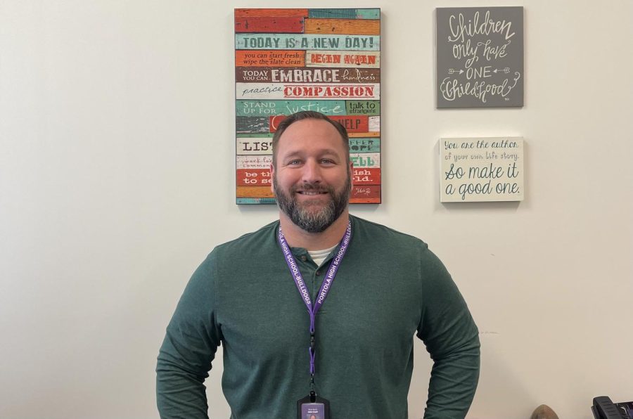 During his time at Portola High, mental health specialist Steven Sturm has been a part of school-wide initiatives promoting positive mental health and suicide prevention, while also meeting with individual students in need of mental health support. “I just want to leave an impact on people and help them if theyre struggling,” Sturm said. “And thats really what Ive developed my career around. And thats what I want to do wherever I go.”
