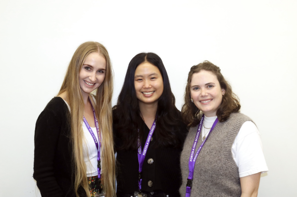 English teachers Melissa Miller, Christina Han and Alex Carino were just hired this year. “Im definitely getting immersed in refining my practice of teaching more,” Miller said. “And my overall goal is just trying to be as immersed in the school culture as possible.”