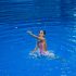 China’s National Synchronized Swimmer Giselle Lu Makes ‘Figures’ in Irvine
