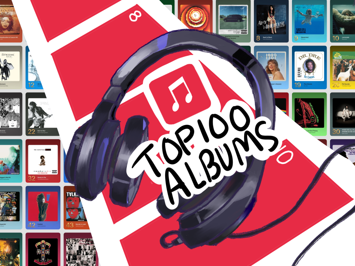 Arranging something as subjective as an album in a definitive list is borderline impossible. But there is one thing that music lovers seem to agree on, and Apple Music does not: “An album is a bit of everything,” sophomore Aditya Nair said. “The biggest thing you have to factor in is the impact the album had on people…This can’t be labeled the top 10 or 100 albums of all time.”