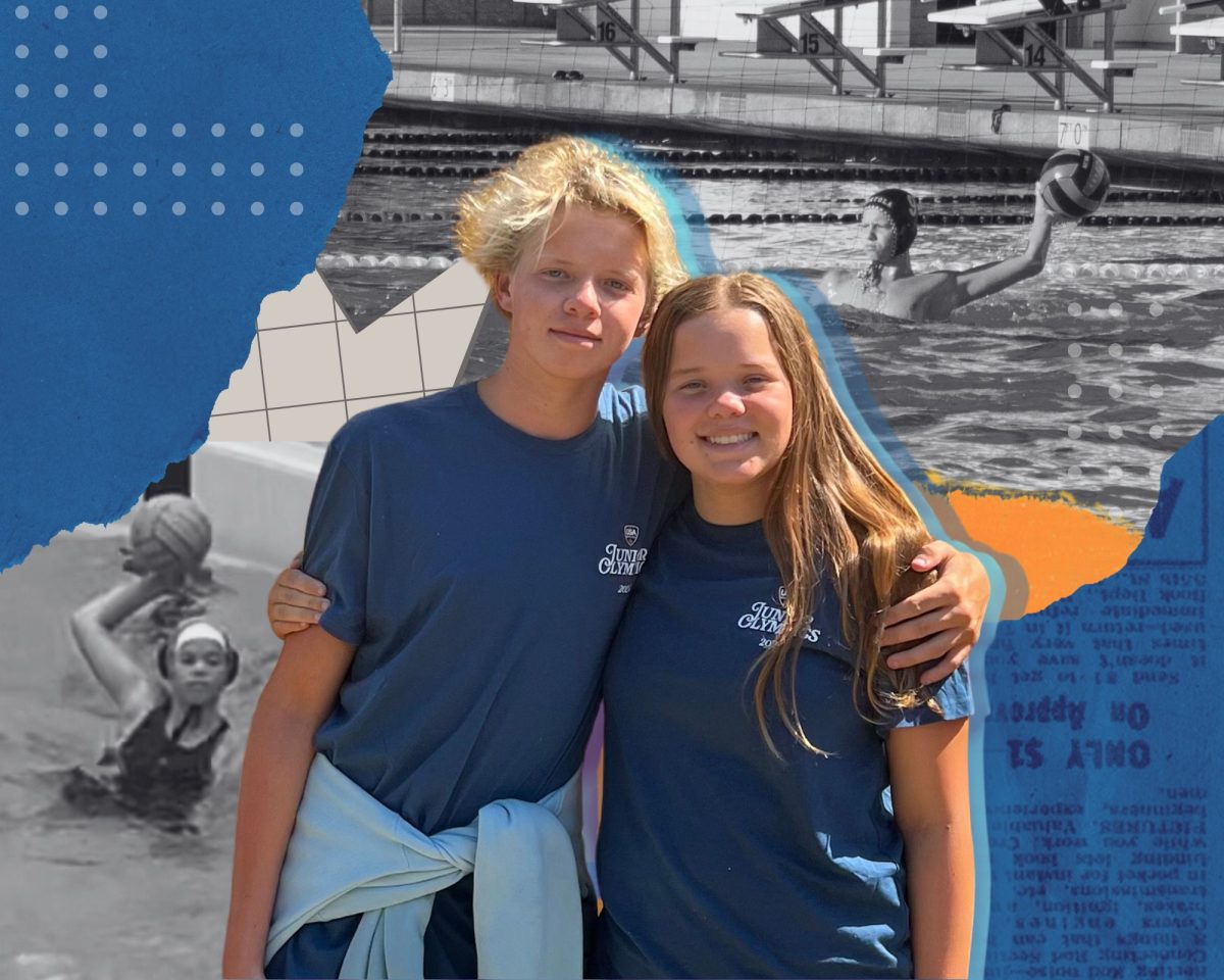 For twins and freshmen Cal and Tessay Ulicny, playing sports together has always been a way for the siblings to bond, according to Tessa Ulicny. “We’ve done so many sports together,” Tessa Ulicny said. “We did soccer together, and we helped each other. And even now with water polo, we help each other. We help each other all the time to get better, and I love that.”