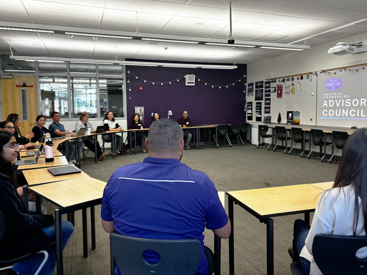 Counselors at Portola High School held a council meeting involving parents, counselors around IUSD and students to discuss taking school data and inputting in to obtain the ASCA credential. 
