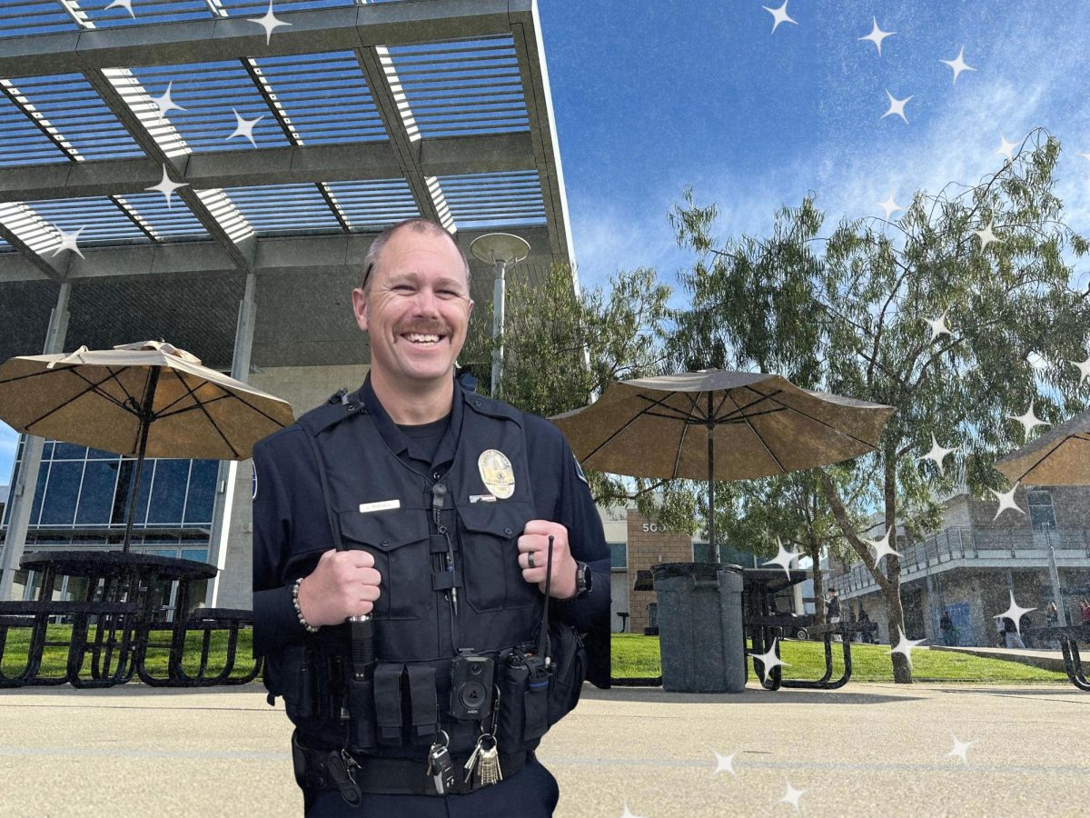 Interim SRO Justin Russell looks forward to bringing safety and security to Portola High. “There’s a lot of different things that happen on high school campuses,” Russell said. “If I can help mitigate some of those issues or some of those crises, whether be the counseling staff or the mental health staff or provide additional resources through the police department or anything like that, then I want to be kind of a gateway to helping get those problems solved.”