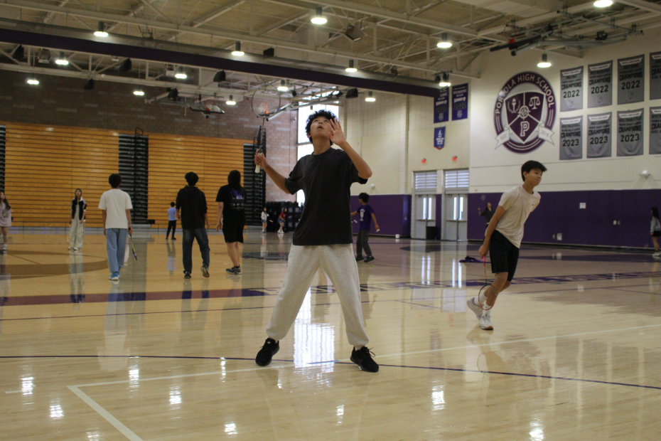 As the school year progresses, the Badminton club looks for ways to get people more involved. “During club meetings, we will try to plan events [that have] fun activities for the students to do,” Xu said. “So currently, we're just letting them have fun and just hang out with their friends, but we're trying to make a competitive team in this school.”